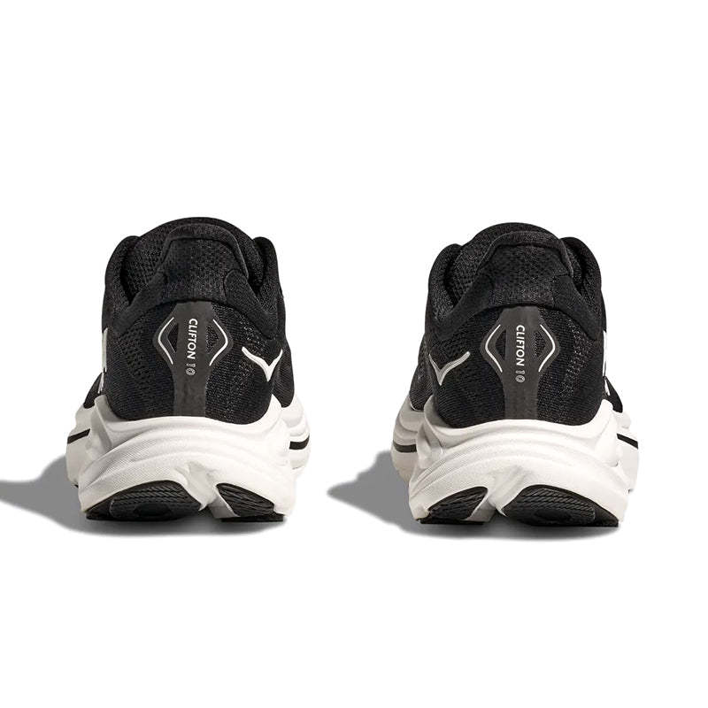 Women's Clifton 10 (WIDE) Black/White