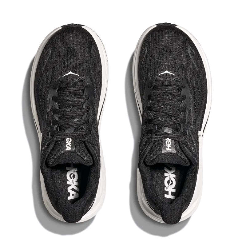 Women's Clifton 10 (WIDE) Black/White