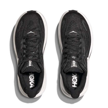 Women's Clifton 10 (WIDE) Black/White