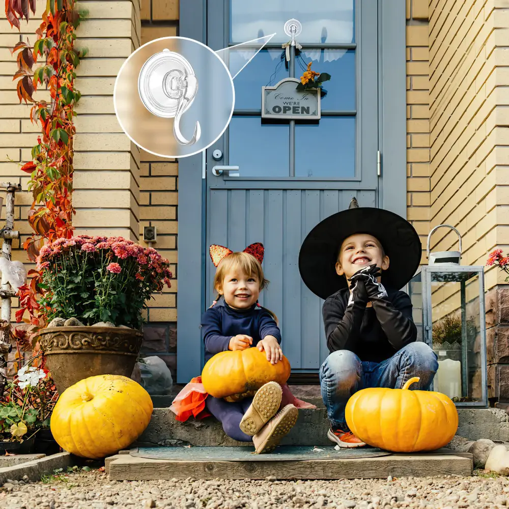 🎁Hot Sale 49% OFF - Christmas Heavy‑Duty Clear Suction Hook