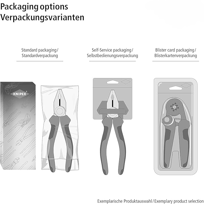 16 Automatische Abisolierzange, in Blister, 0,08-16 mm², Feinjustierung, einstellbarer Längenanschlag, 12 52 195 SB