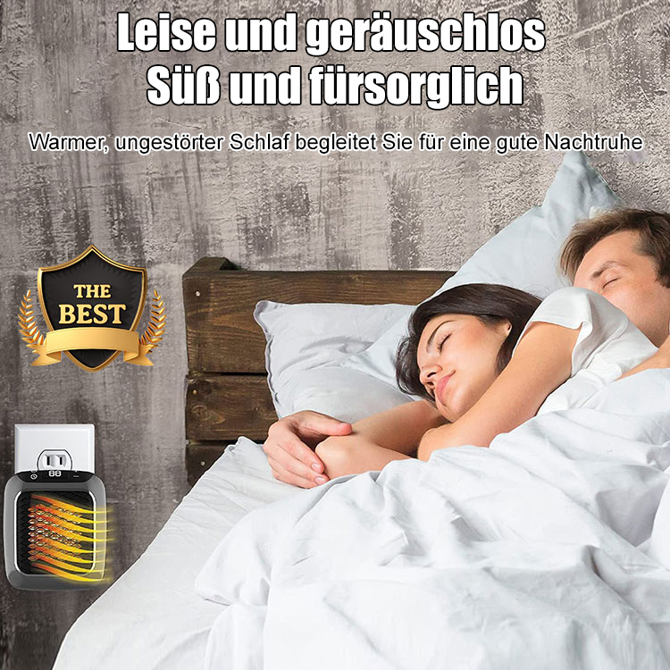 【 Nur 1 kWh in sieben Tagen⚡】Wandmontierter Heizlüfter🔥