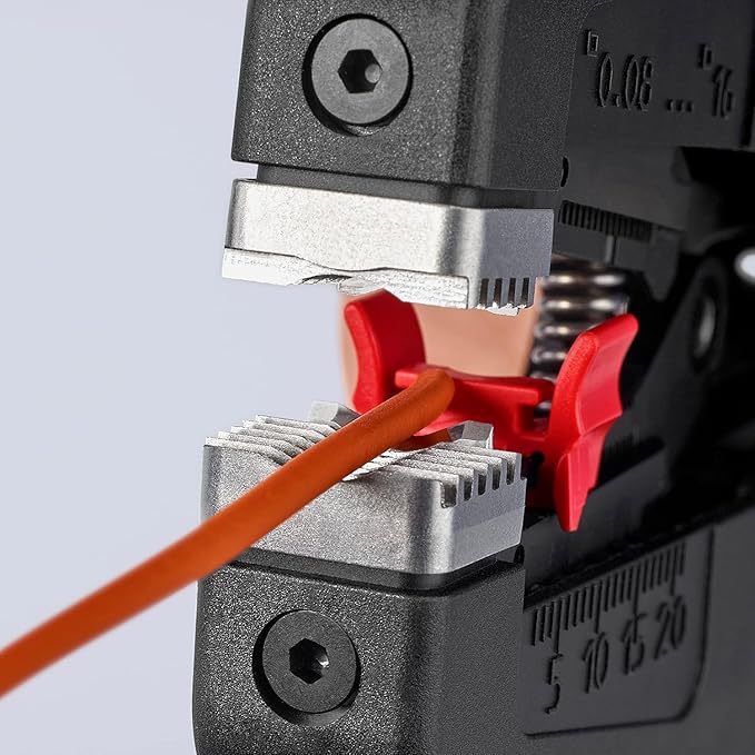 16 Automatische Abisolierzange, in Blister, 0,08-16 mm², Feinjustierung, einstellbarer Längenanschlag, 12 52 195 SB