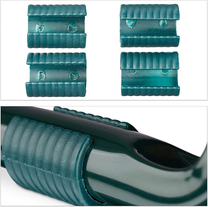 Relaxdays, grün Kniebank, weiches Kniekissen, 2 Taschen, klappbar, Kniehilfe Gartenarbeit, bis 150 kg, HBT 50x60x27,5cm, EVA, Gartenbank