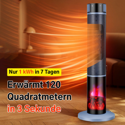 【Nur 1 kWh in sieben Tagen⚡】Geräuschloser Standheizlüfter🔥
