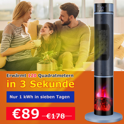 【Nur 1 kWh in sieben Tagen⚡】Geräuschloser Standheizlüfter🔥