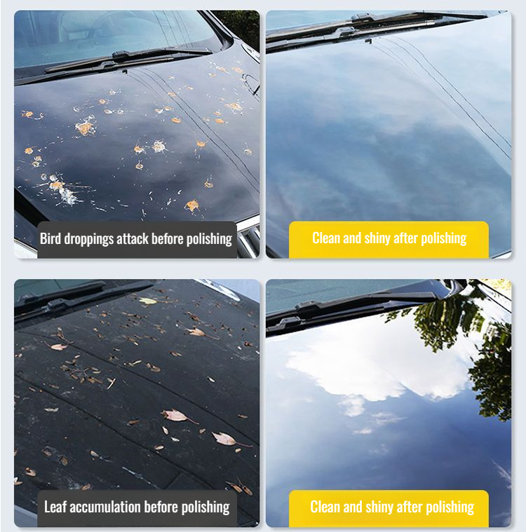 Car scratch removal and glaze waxing tool