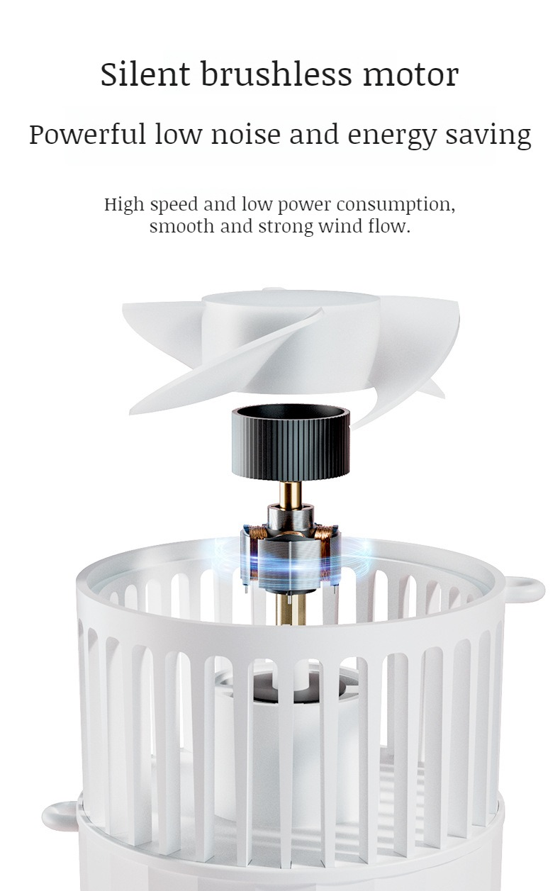 Slant span small fan Student portable mini small fan Usb rechargeable mute mini portable fan