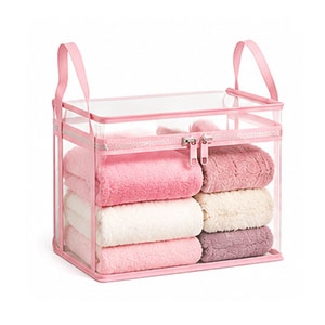 [20kg Heavy Duty Capacity] Large Clear Storage Bags | Waterproof PVC | Reinforced Handles ✨