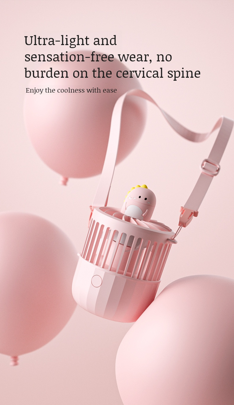 Lightweight and mute mini fan for students