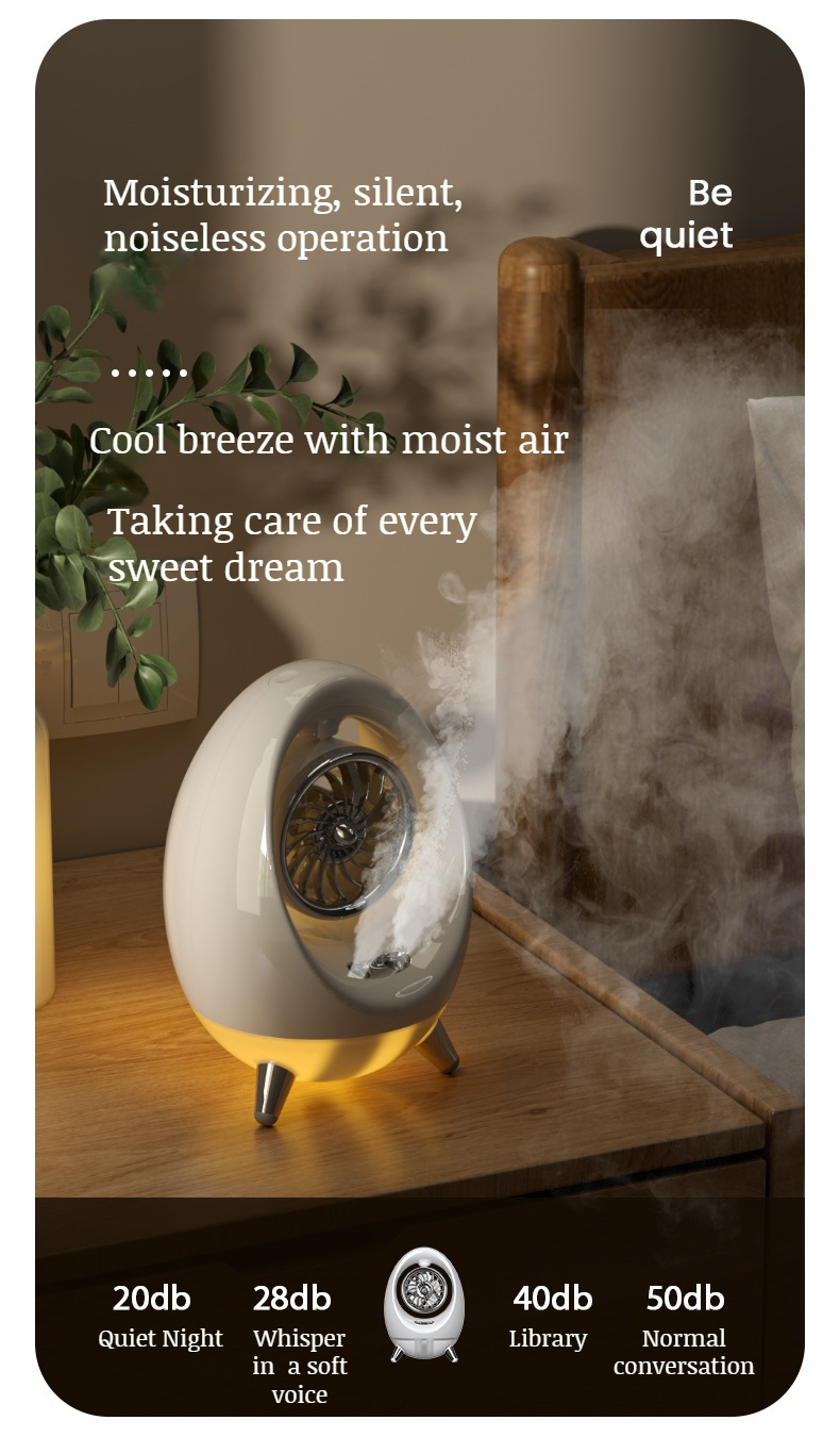 Small USB charging air cooler suitable for travel