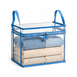 [20kg Heavy Duty Capacity] Large Clear Storage Bags | Waterproof PVC | Reinforced Handles ✨