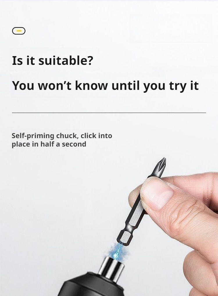 Easy-to-use automatic screwdriver for home