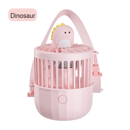 Slant span small fan Student portable mini small fan Usb rechargeable mute mini portable fan