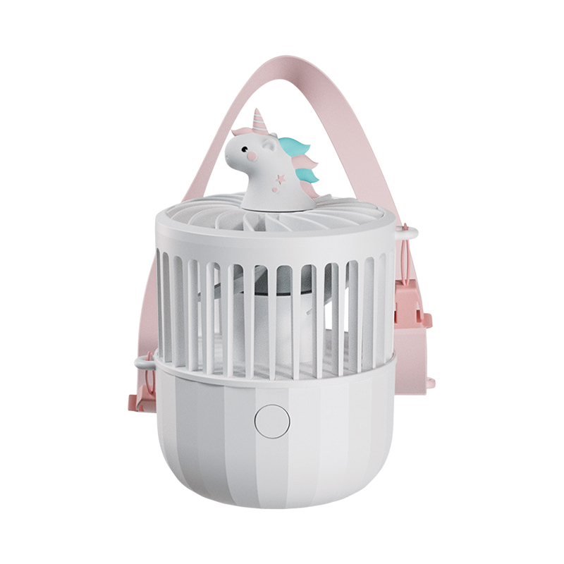 Slant span small fan Student portable mini small fan Usb rechargeable mute mini portable fan