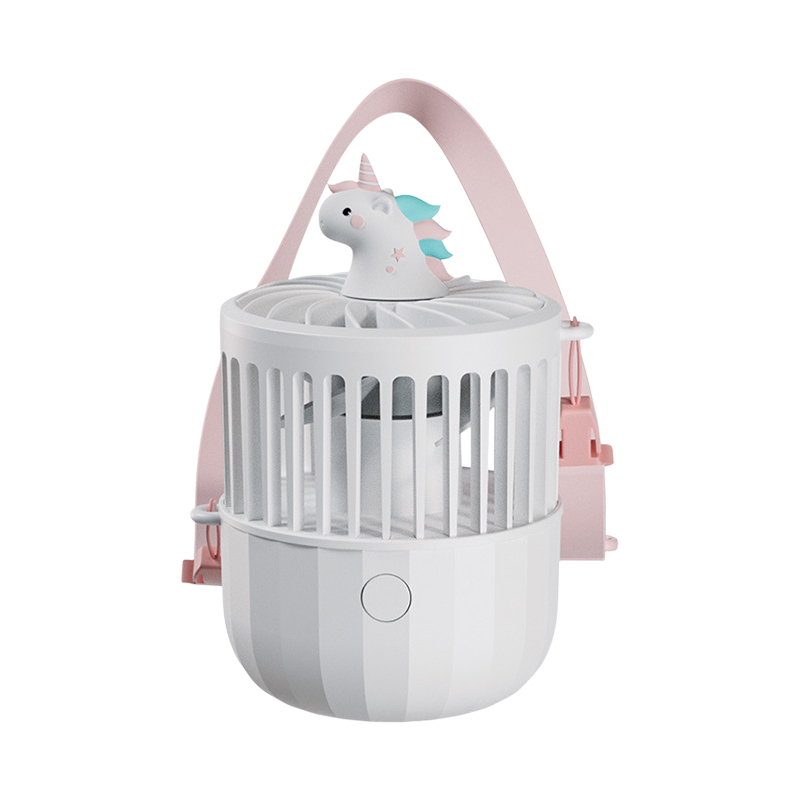 Slant span small fan Student portable mini small fan Usb rechargeable mute mini portable fan