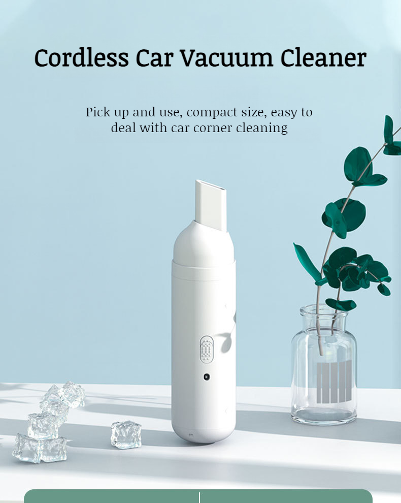 Handheld high power cordless car vacuum cleaner