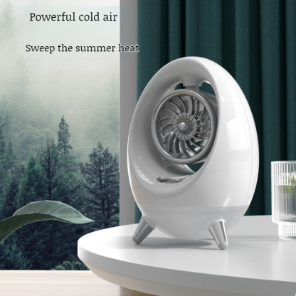 water-cooled air conditioning fan home outdoor portable small chiller usb charging dual spray fan