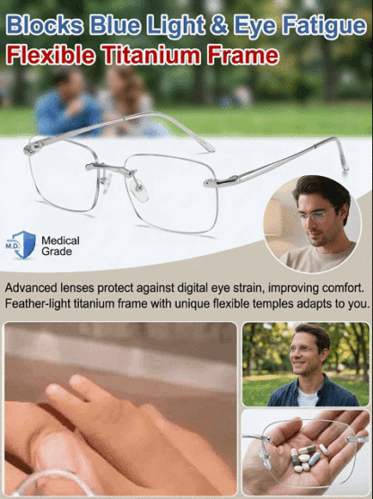 [No Prescription Needed] Ultra-Light Smart Auto-Focus Glasses | Clear Near to Far Vision | Blue Light Filter | Photochromic 👓✨
