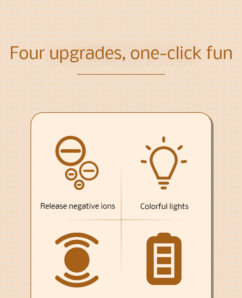 Salt lamp design humidifier for cars with soft glowing light