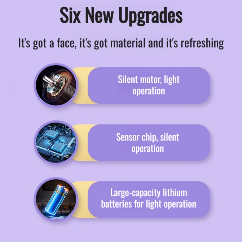 High wind power portable folding double head fan outdoor mini fan handheld mute high wind power fan