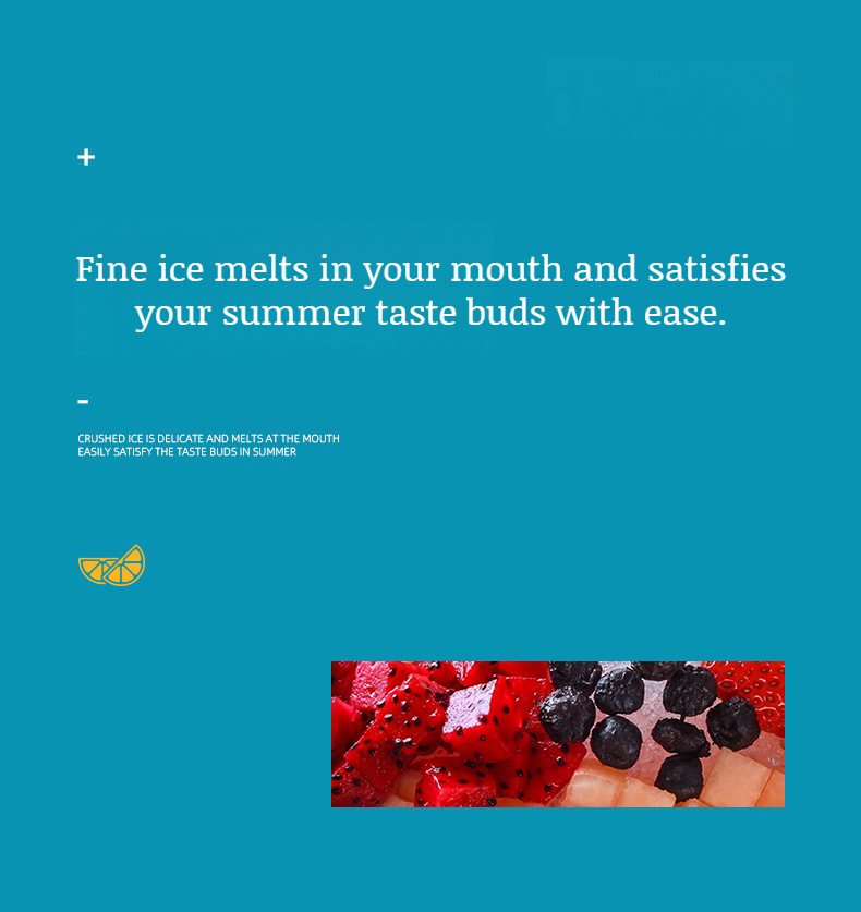 Easy to use home ice shaving machine