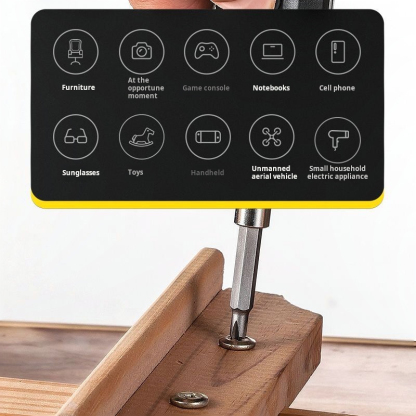 Small household rechargeable mini long range automatic electric screwdriver