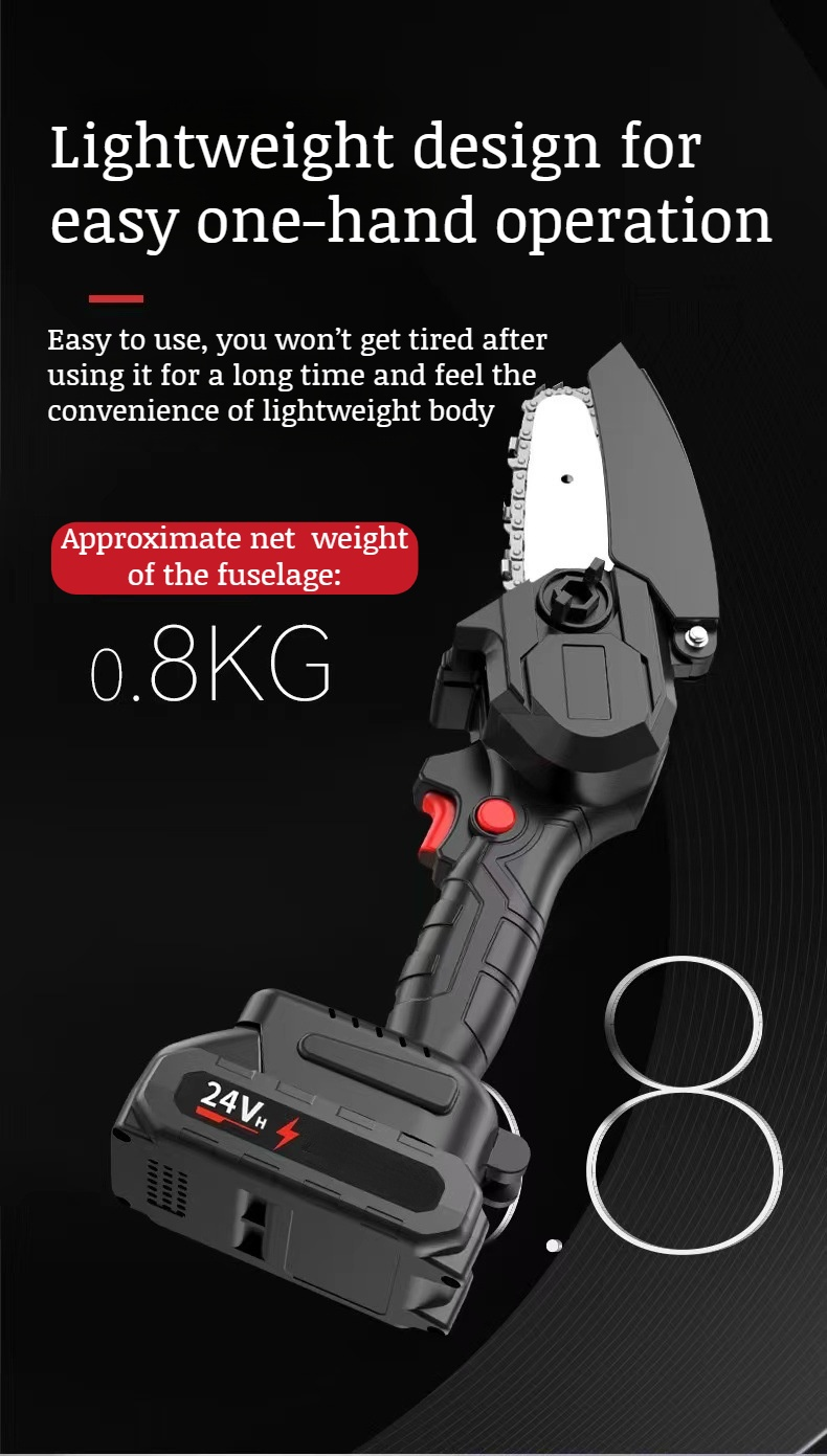 Lightweight single hand saw for easy portability