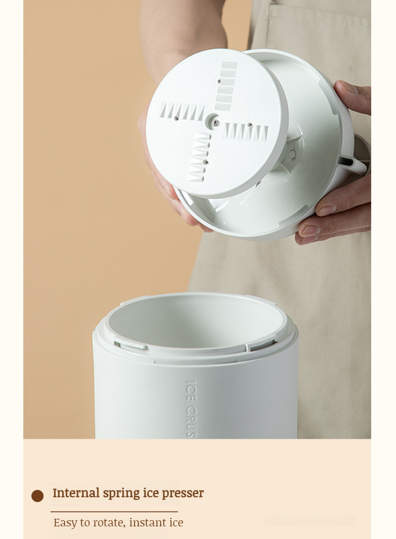 Home ice shaver making snow cones