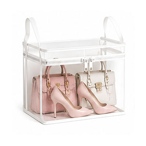 [20kg Heavy Duty Capacity] Large Clear Storage Bags | Waterproof PVC | Reinforced Handles ✨