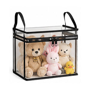 [20kg Heavy Duty Capacity] Large Clear Storage Bags | Waterproof PVC | Reinforced Handles ✨