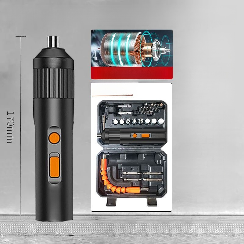 Small household rechargeable mini long range automatic electric screwdriver