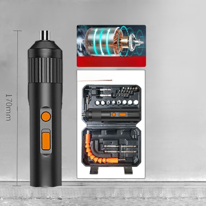 Small household rechargeable mini long range automatic electric screwdriver