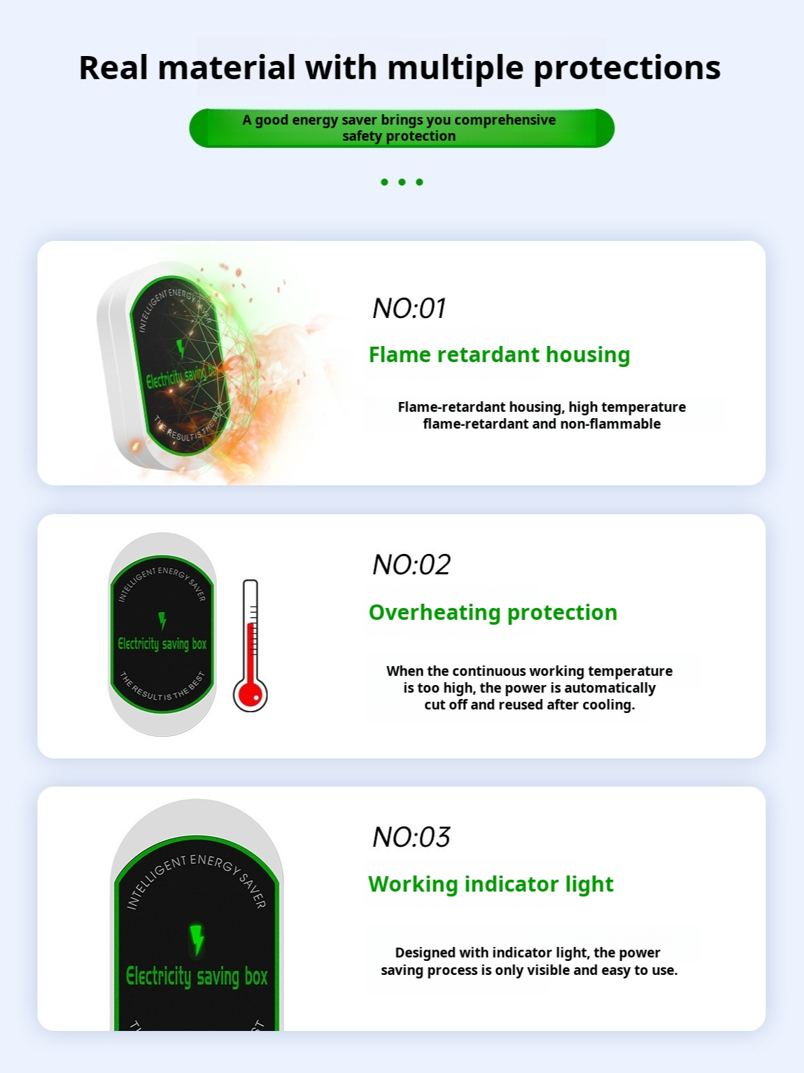 Intelligent household voltage stabilizers Power Saver Energy Saver