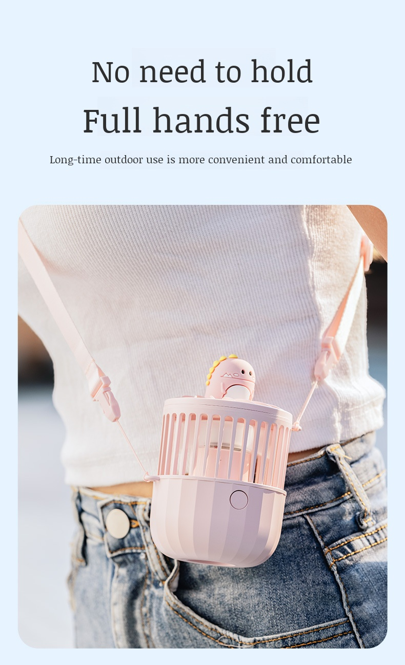 Energy-saving mini fan with compact size