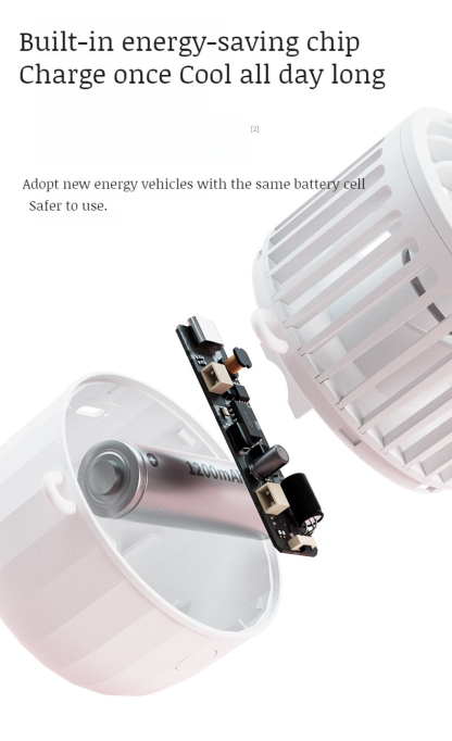 Slant span small fan Student portable mini small fan Usb rechargeable mute mini portable fan