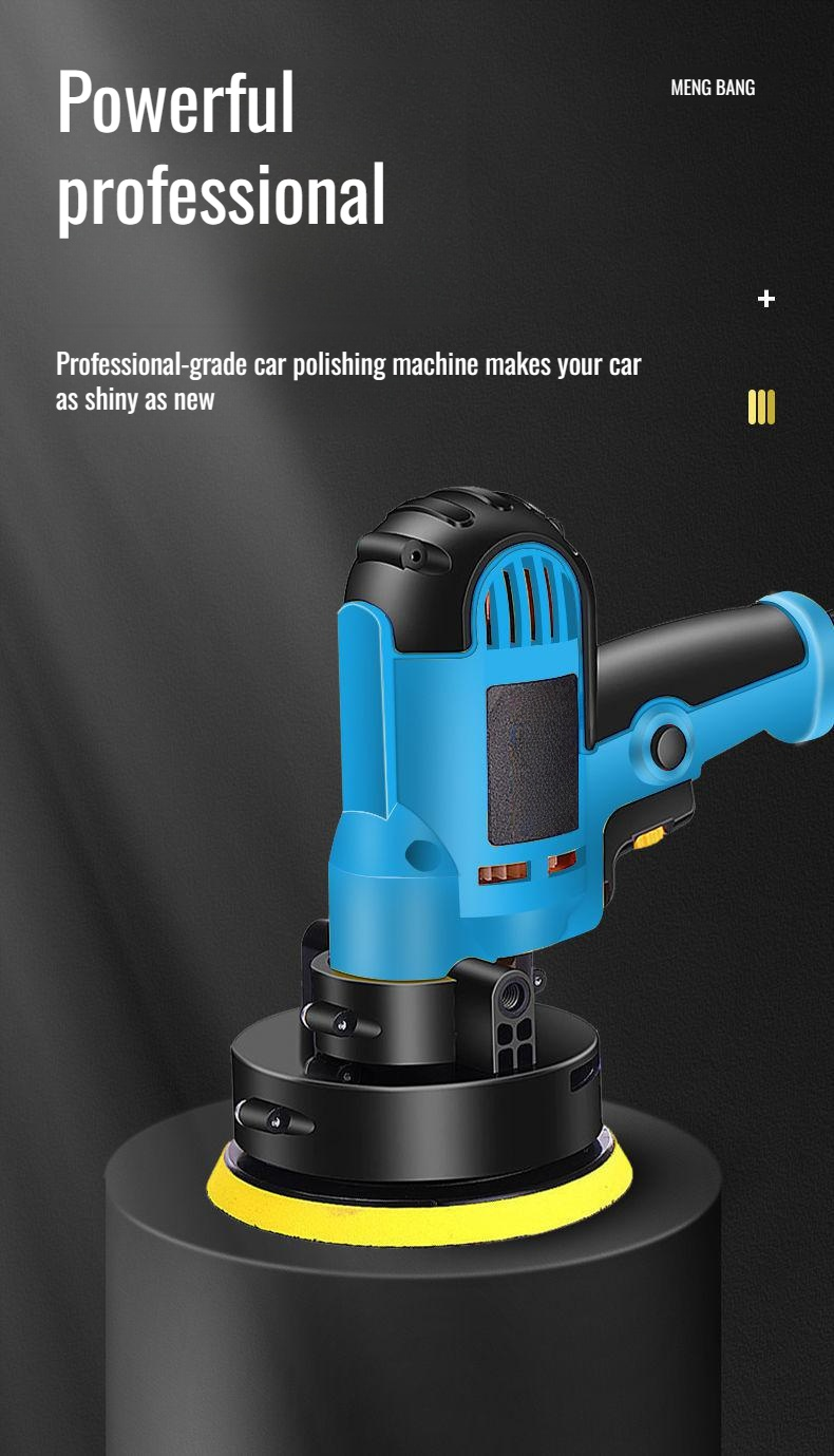 Small floor car glaze waxing machine for scratch repair