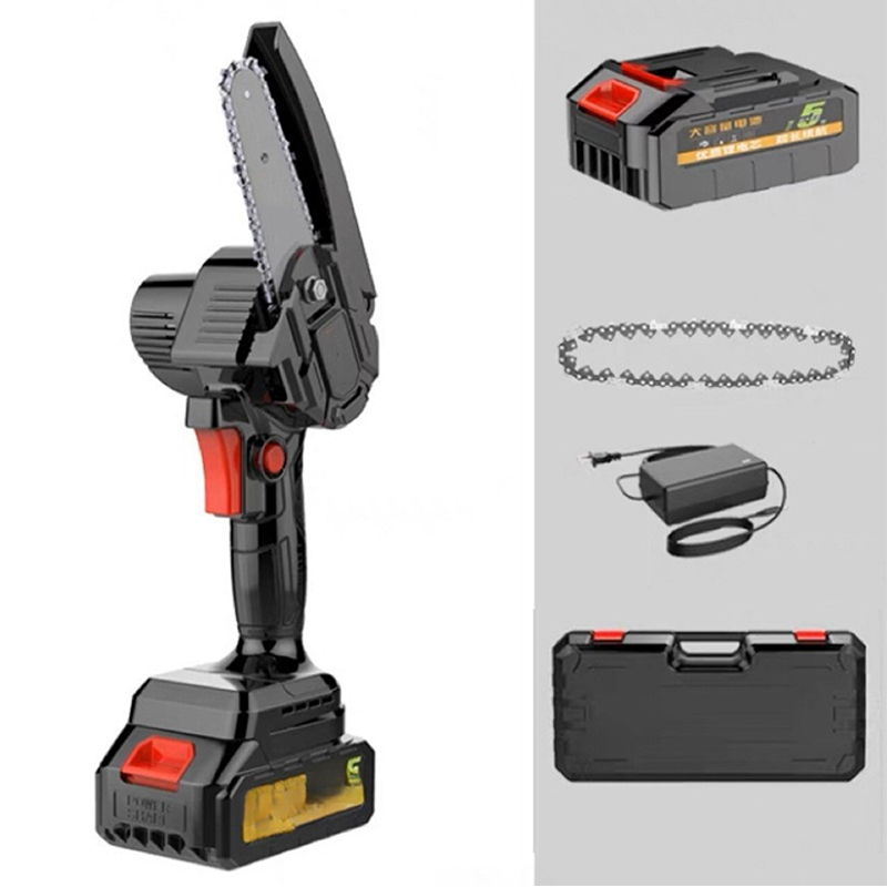 Outdoor portable lithium chaaw Rechargeable small single hand saw handheld Sharp cordless sawmill