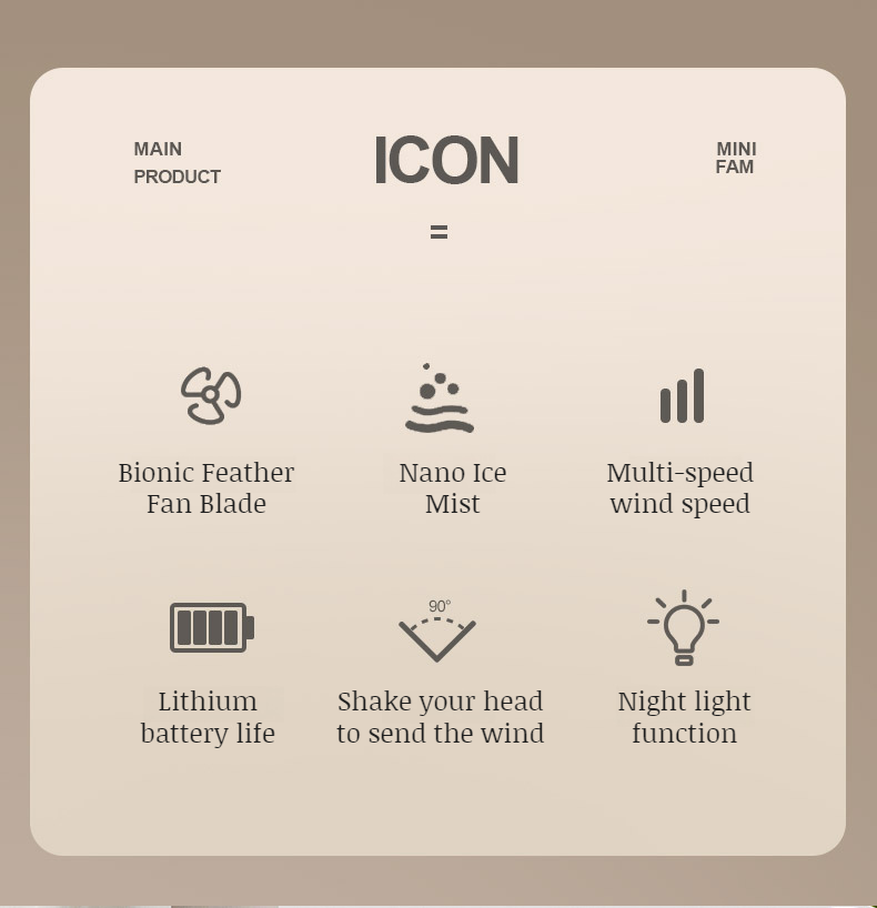 Rechargeable circulation fan ideal for dorm rooms