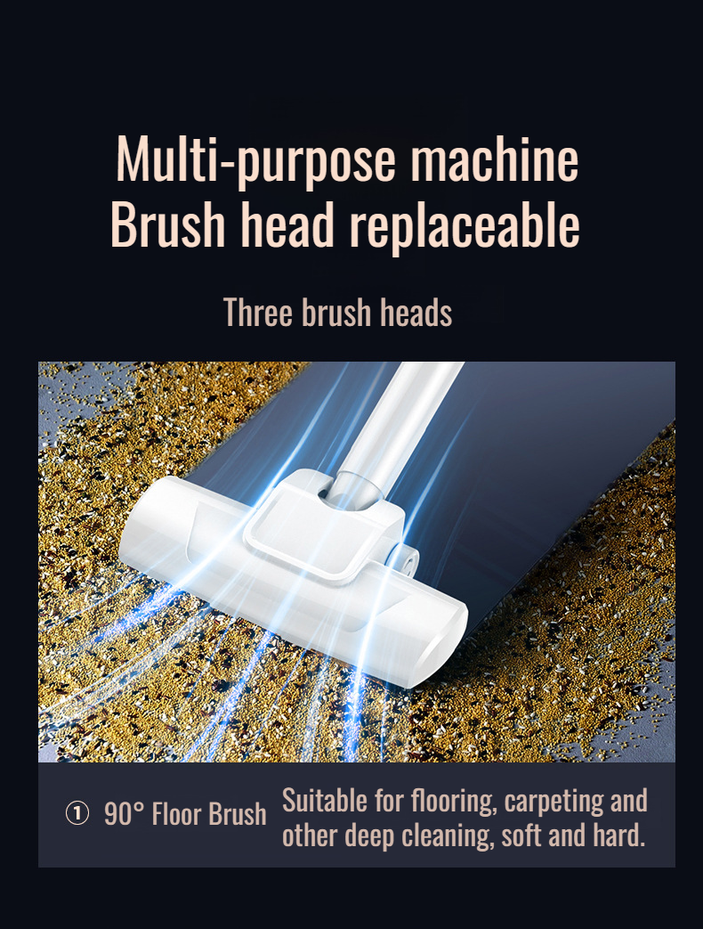 Home Portable Big Suction Handheld Rechargeable Wireless Vacuum Cleaner