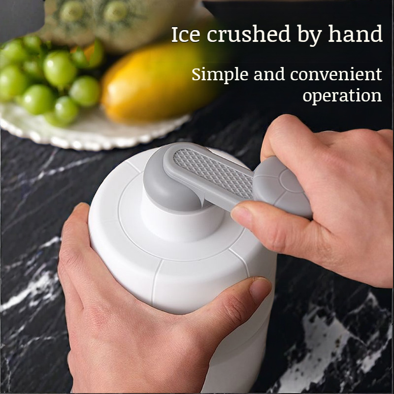 Home Shaved Ice Machine Ice Box Home Home Sealed Ice Without Spilling NonSlip Foot Pads