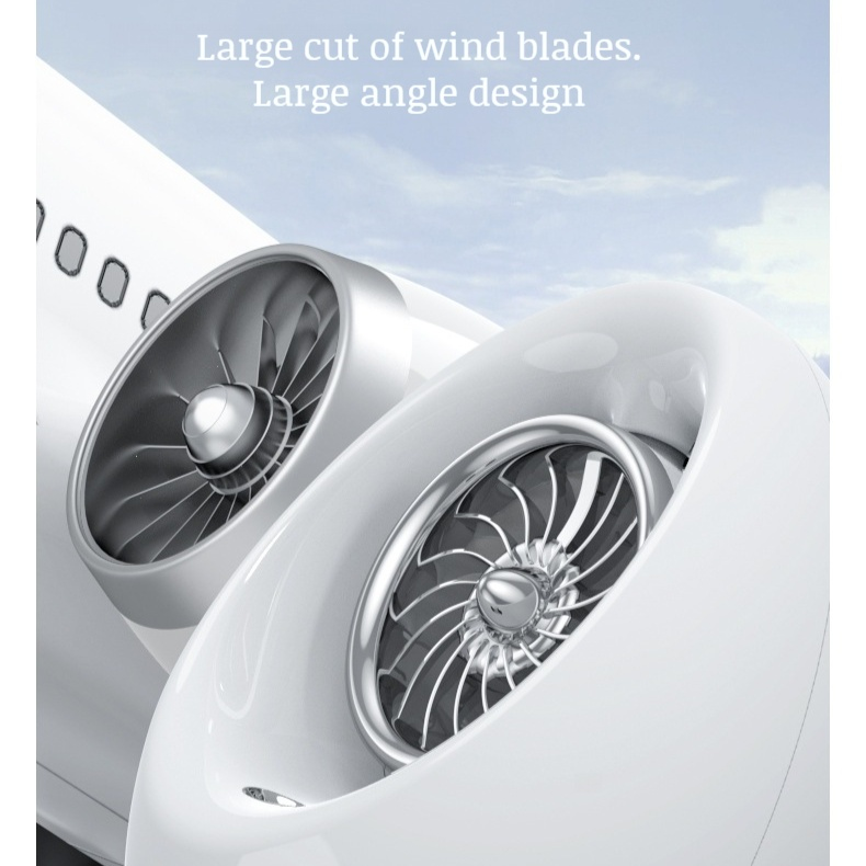 water-cooled air conditioning fan home outdoor portable small chiller usb charging dual spray fan