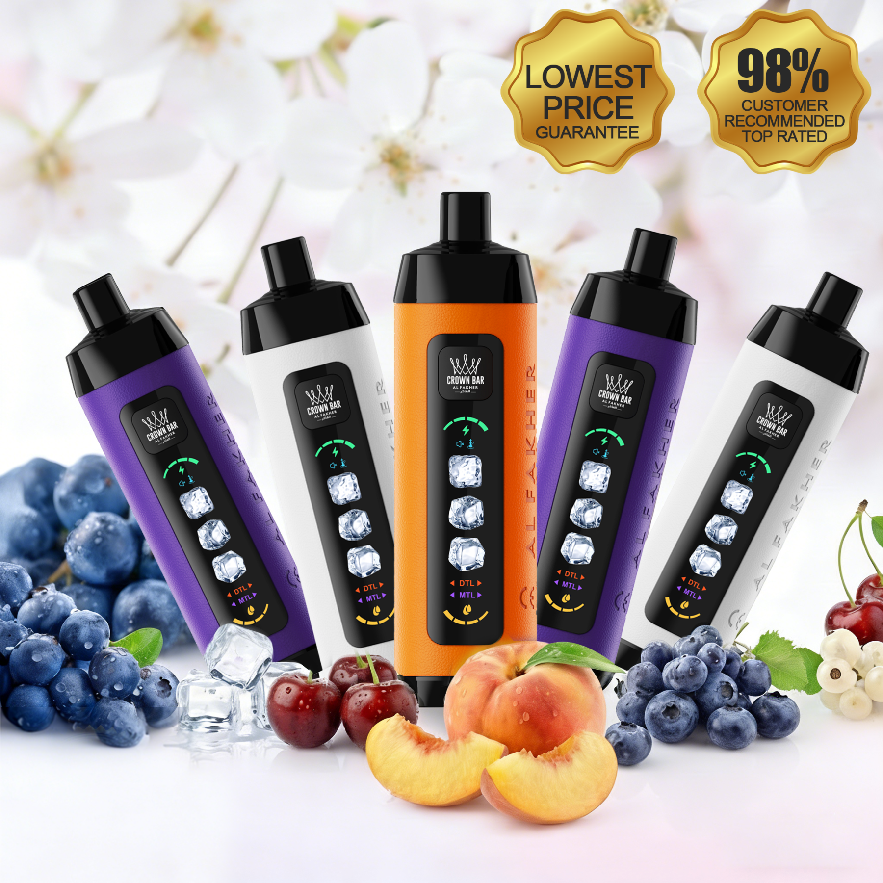 Al Fakher 15K mit Frische-Regler – Das ultimative Bestseller-Set