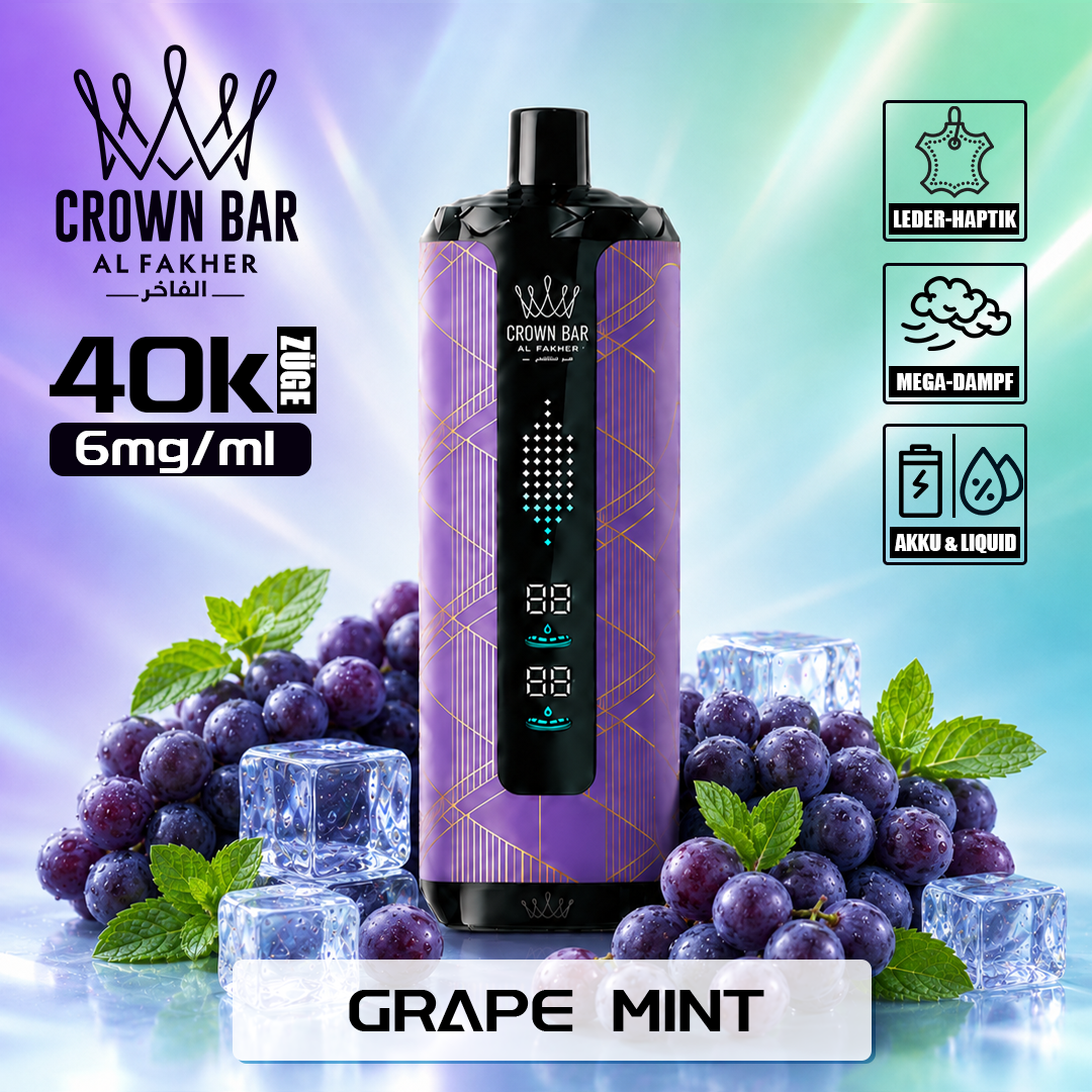Al Fakher Mega Max 40K Crown Bar E-Zigarette