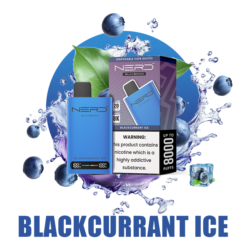 NERD SLIM 8000 Einweg-E-Zigarette
