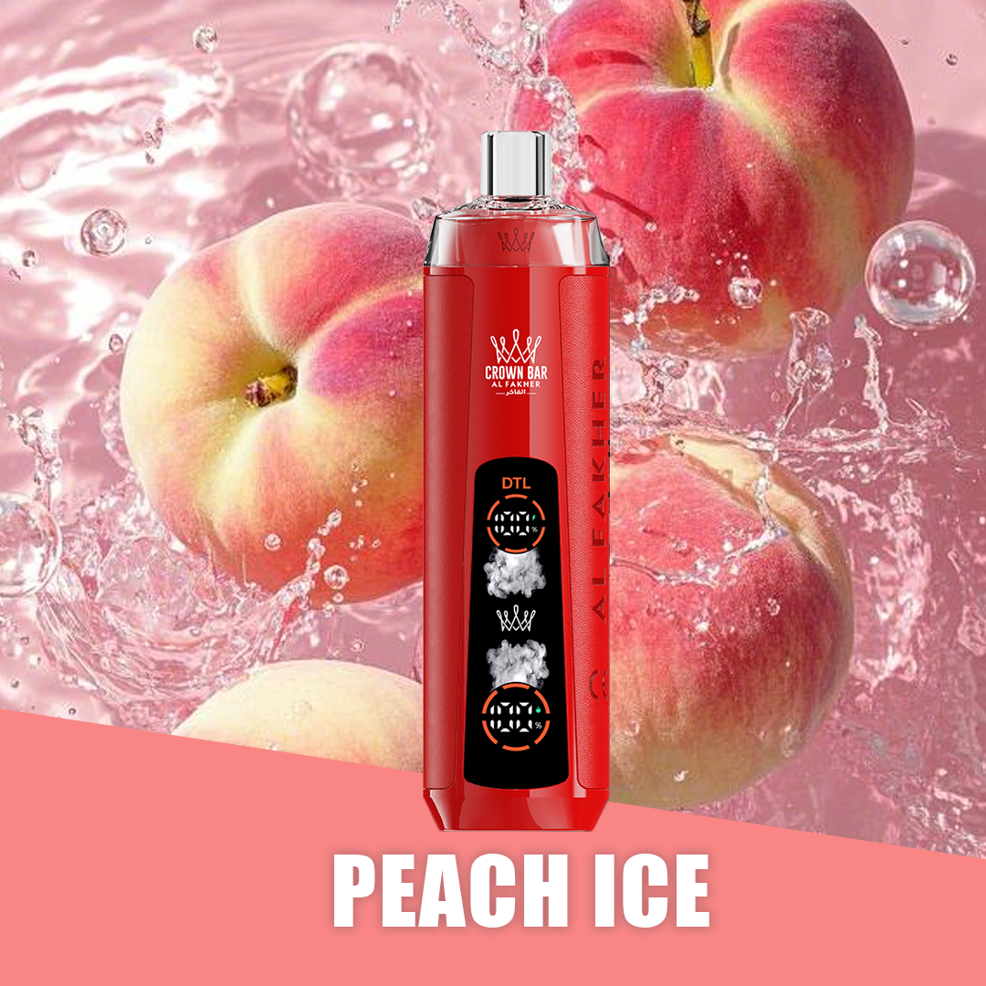 Al Fakher 8K CRYSTAL DUAL Pfirsicheis