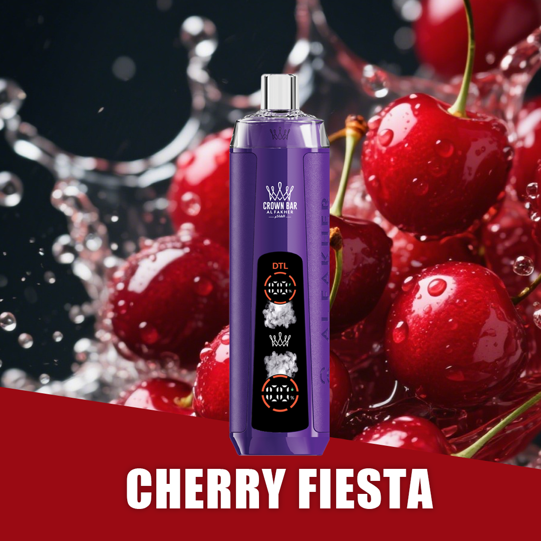 Al Fakher 8K CRYSTAL DUAL Kirsch Fiesta