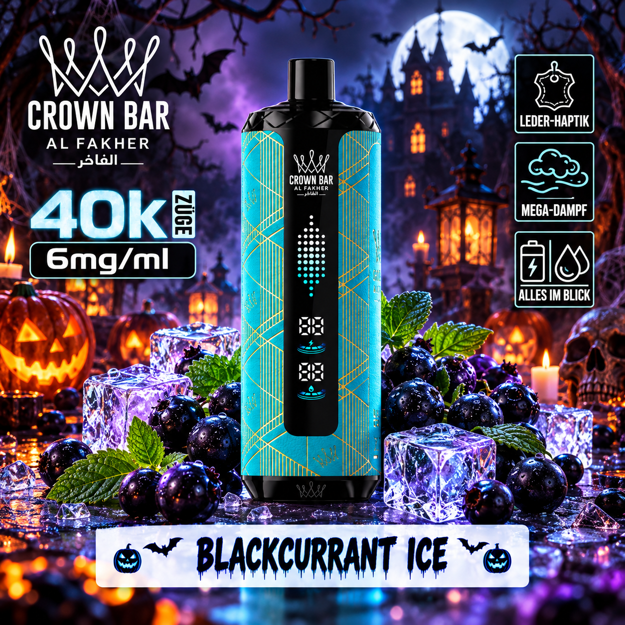 Al Fakher Mega Max 40K Crown Bar E-Zigarette