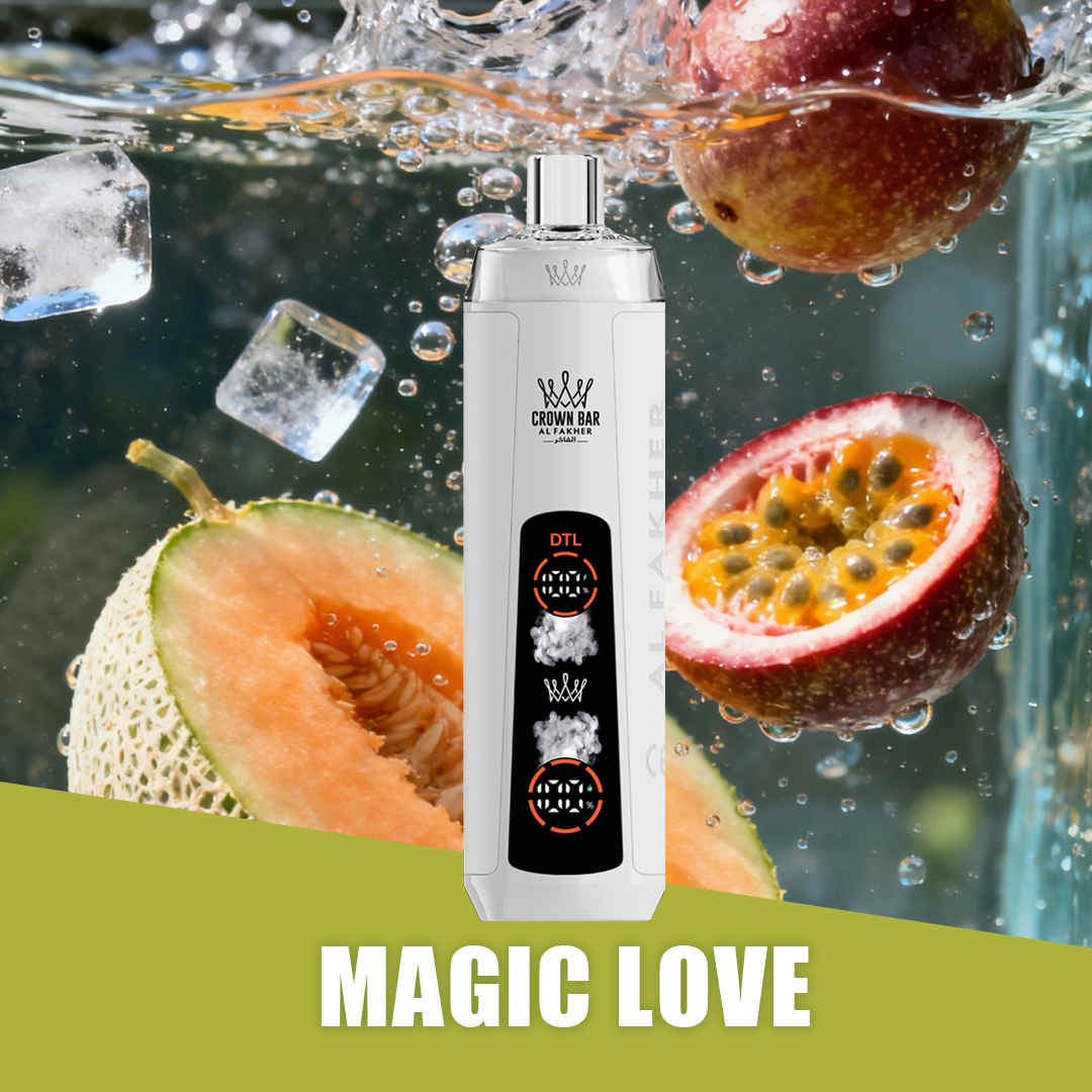 Al Fakher 8K CRYSTAL DUAL Zauberhafte Liebe