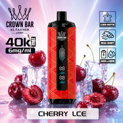 Grape Mint – Al Fakher Mega Max 40K Crown Bar
